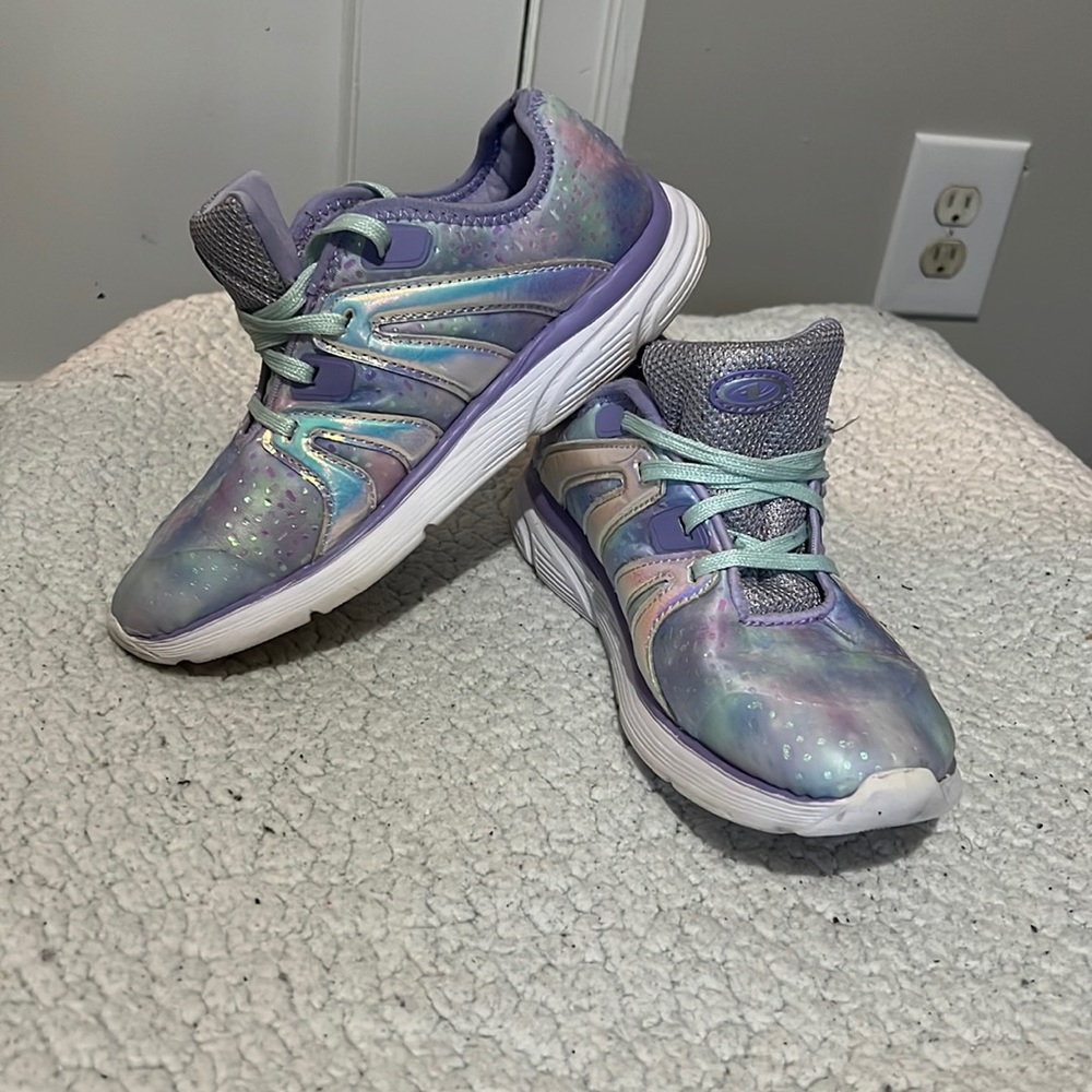 Athletic Works Purple Girls sneakers size 4